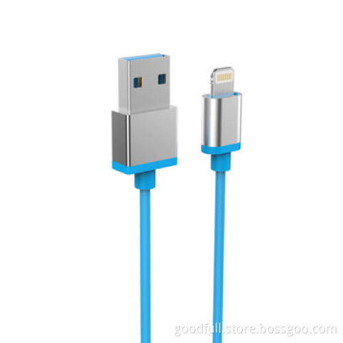 Round Cable for iPhone 5, iOS Latest System, Up to 4.8Gbps High-speed